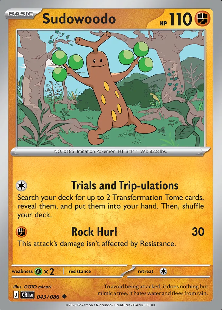 Sudowoodo