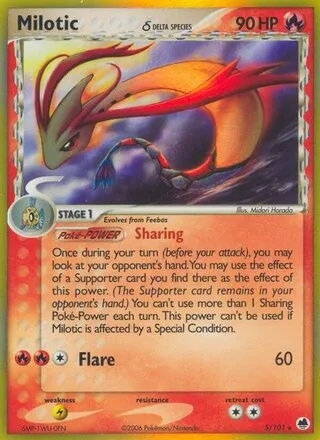 Milotic δ