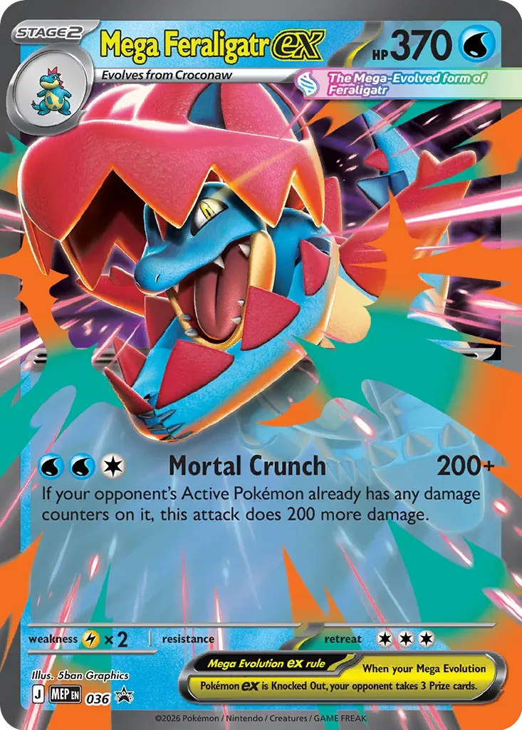 Mega Feraligatr ex