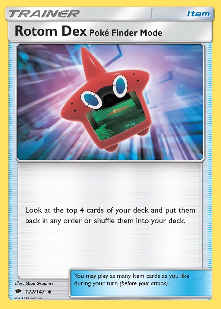 Rotom Dex Poké Finder Mode