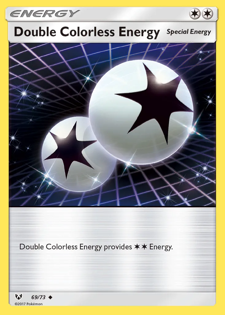 Double Colorless Energy
