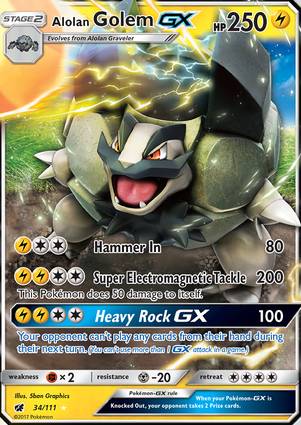 Alolan Golem-GX