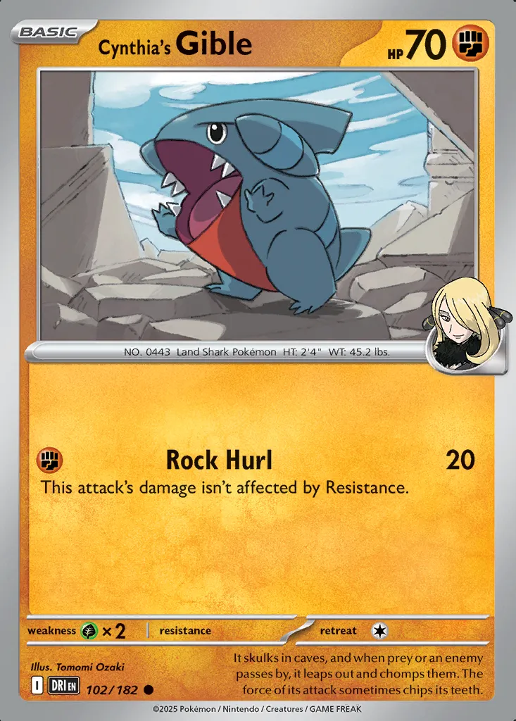 Cynthia's Gible