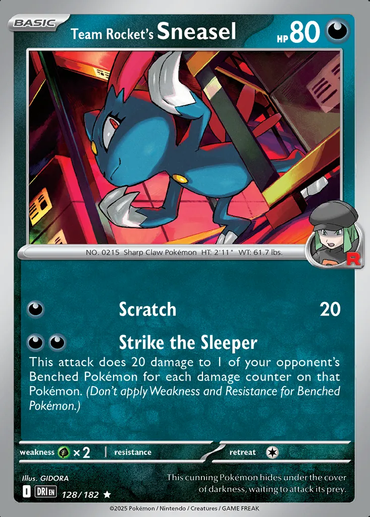 Team Rocket's Sneasel