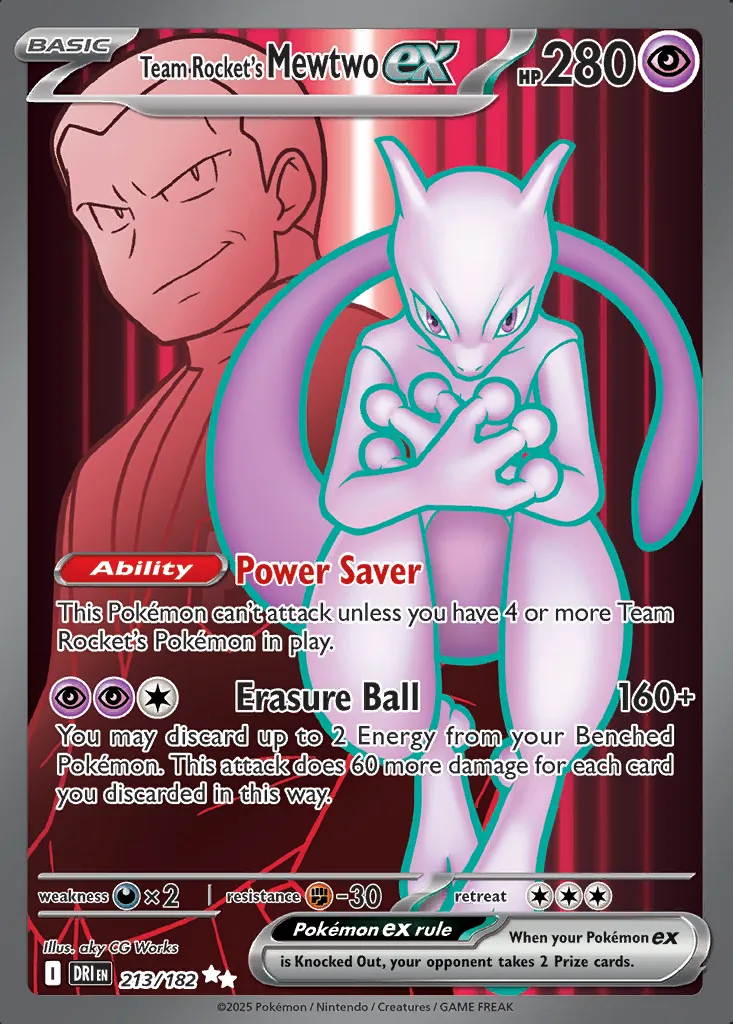 Team Rocket's Mewtwo ex