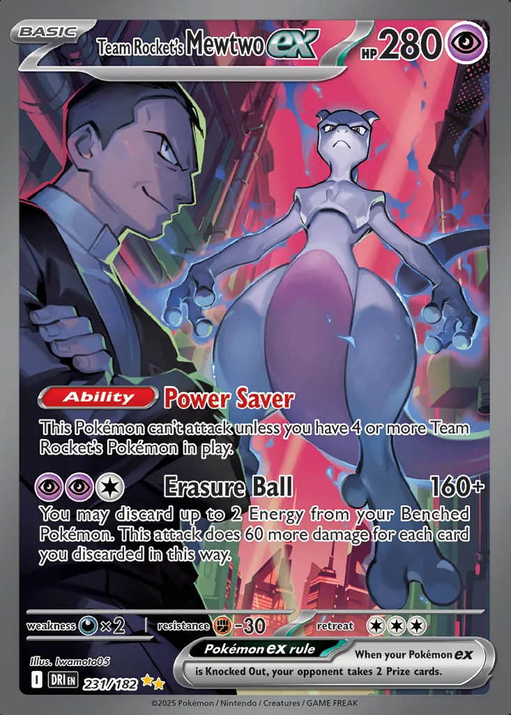 Team Rocket's Mewtwo ex
