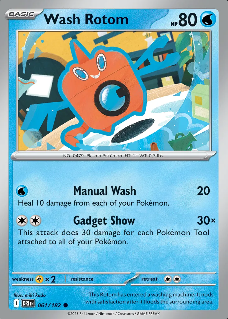 Wash Rotom