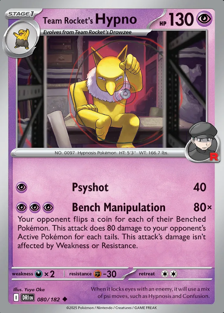 Team Rocket's Hypno