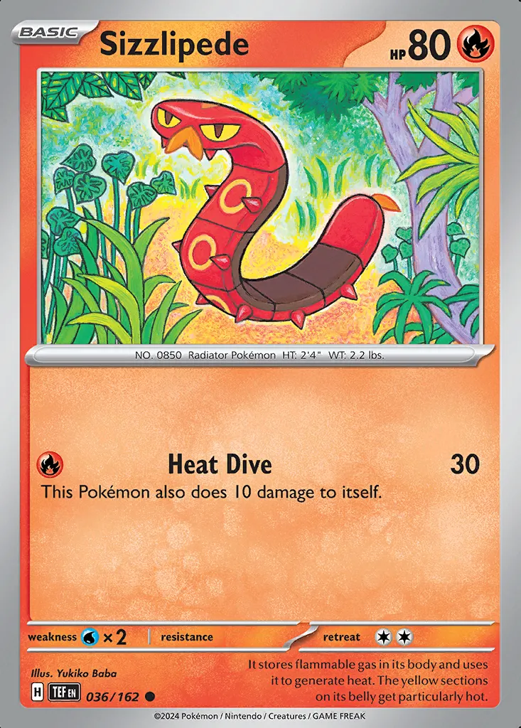 Sizzlipede
