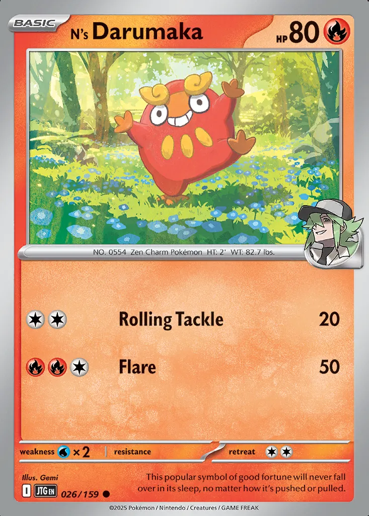 N's Darumaka