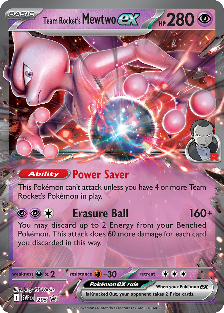 Team Rocket’s Mewtwo ex