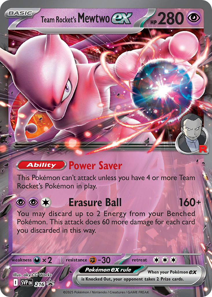 Team Rocket’s Mewtwo ex