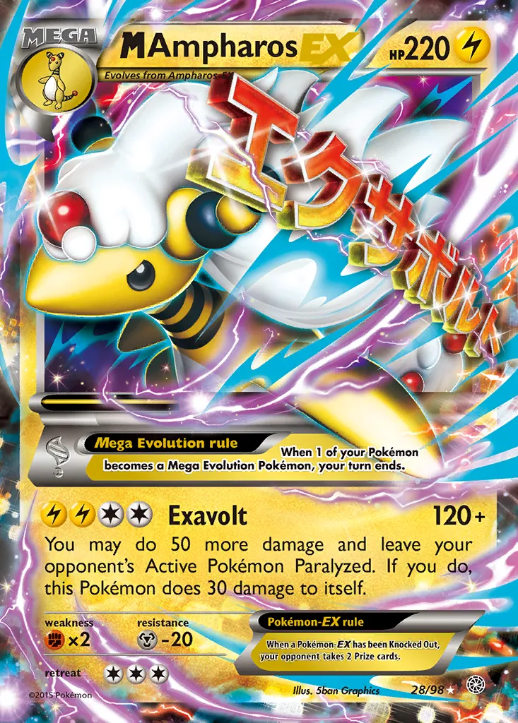M Ampharos-EX
